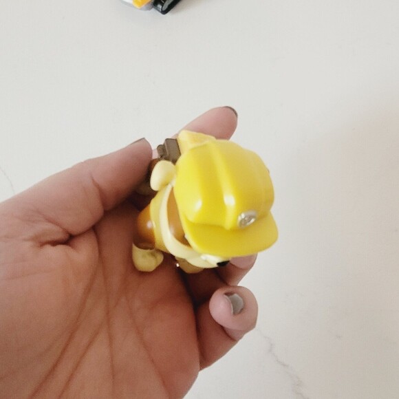 3 pc Lot Paw Patrol Sea Patrol Rocky Rescue Racers Rubble Action Marshall Puppet - Picture 9 of 13